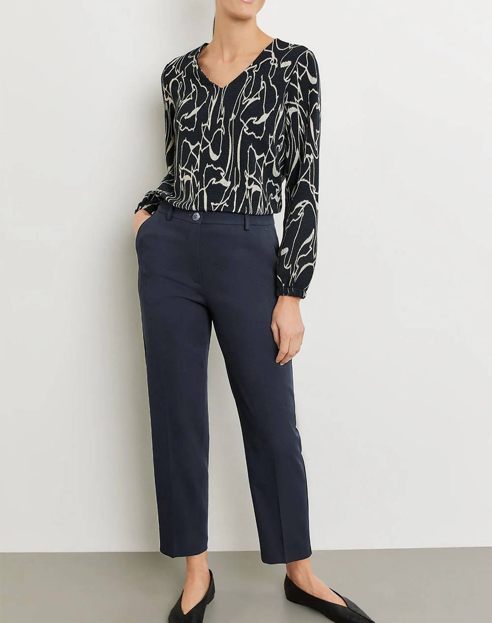 GERRY WEBER PANT LEISURE CROPPED