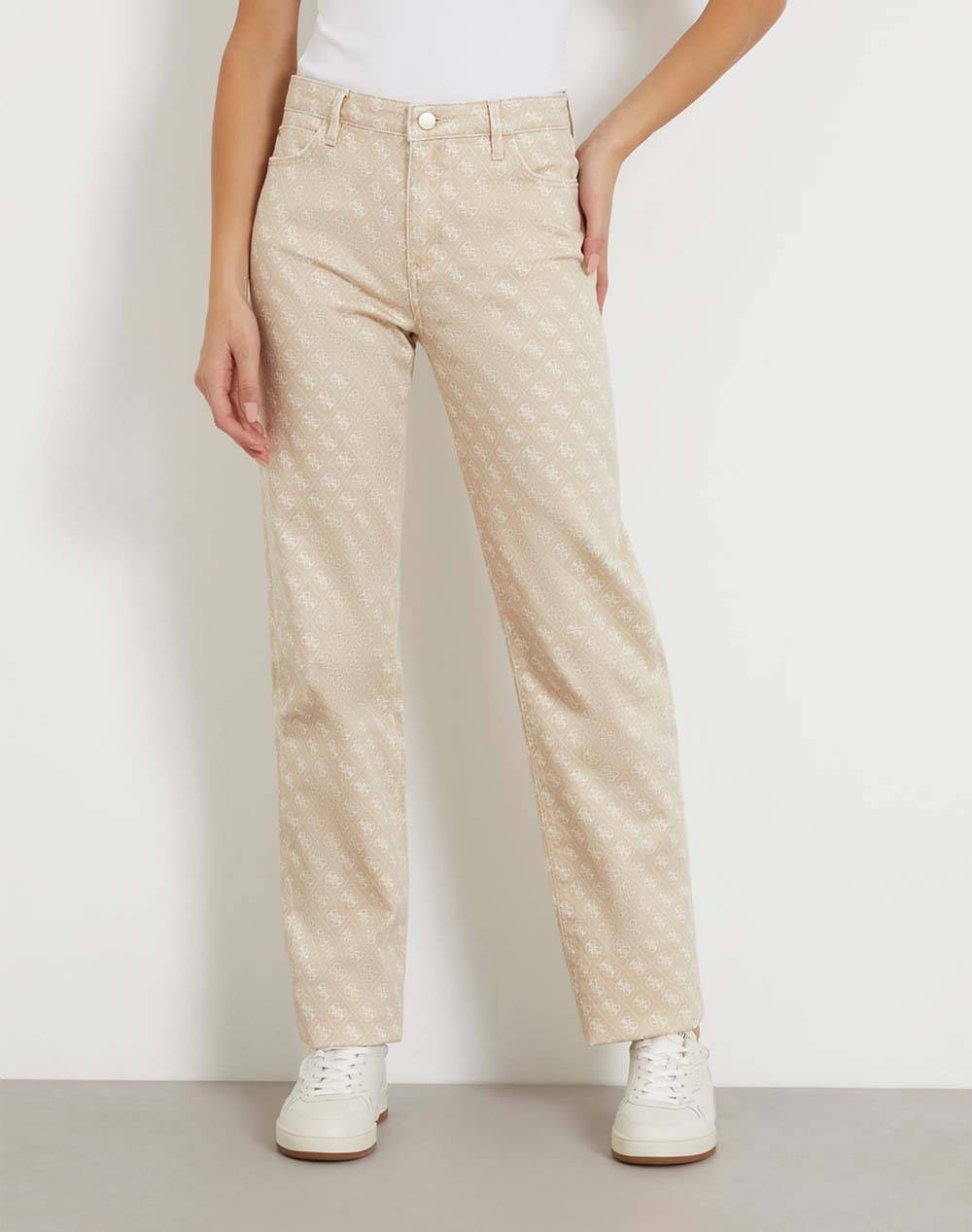 GUESS 1981 STRAIGHT WOMENS TROUSERS