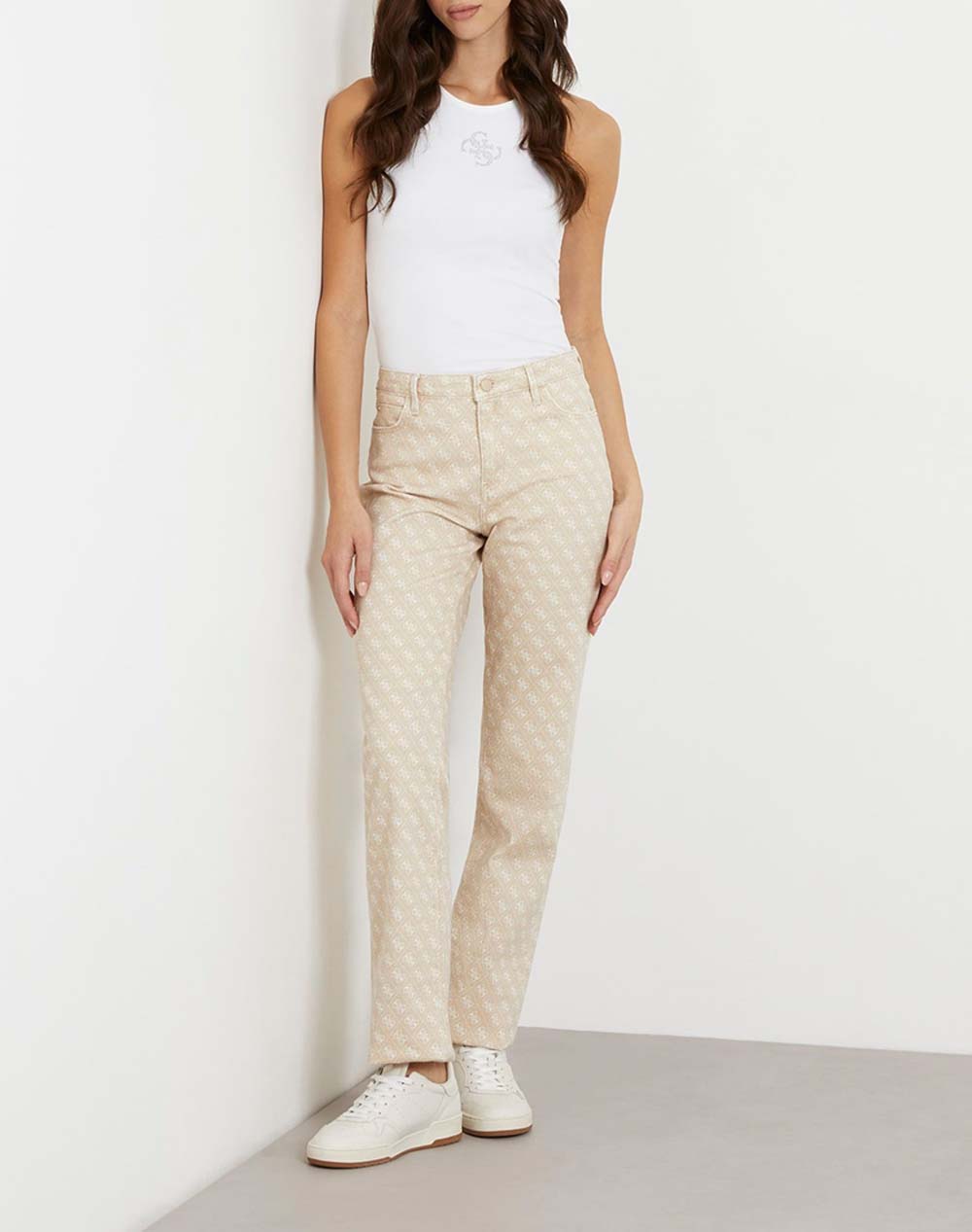 GUESS 1981 STRAIGHT WOMENS TROUSERS