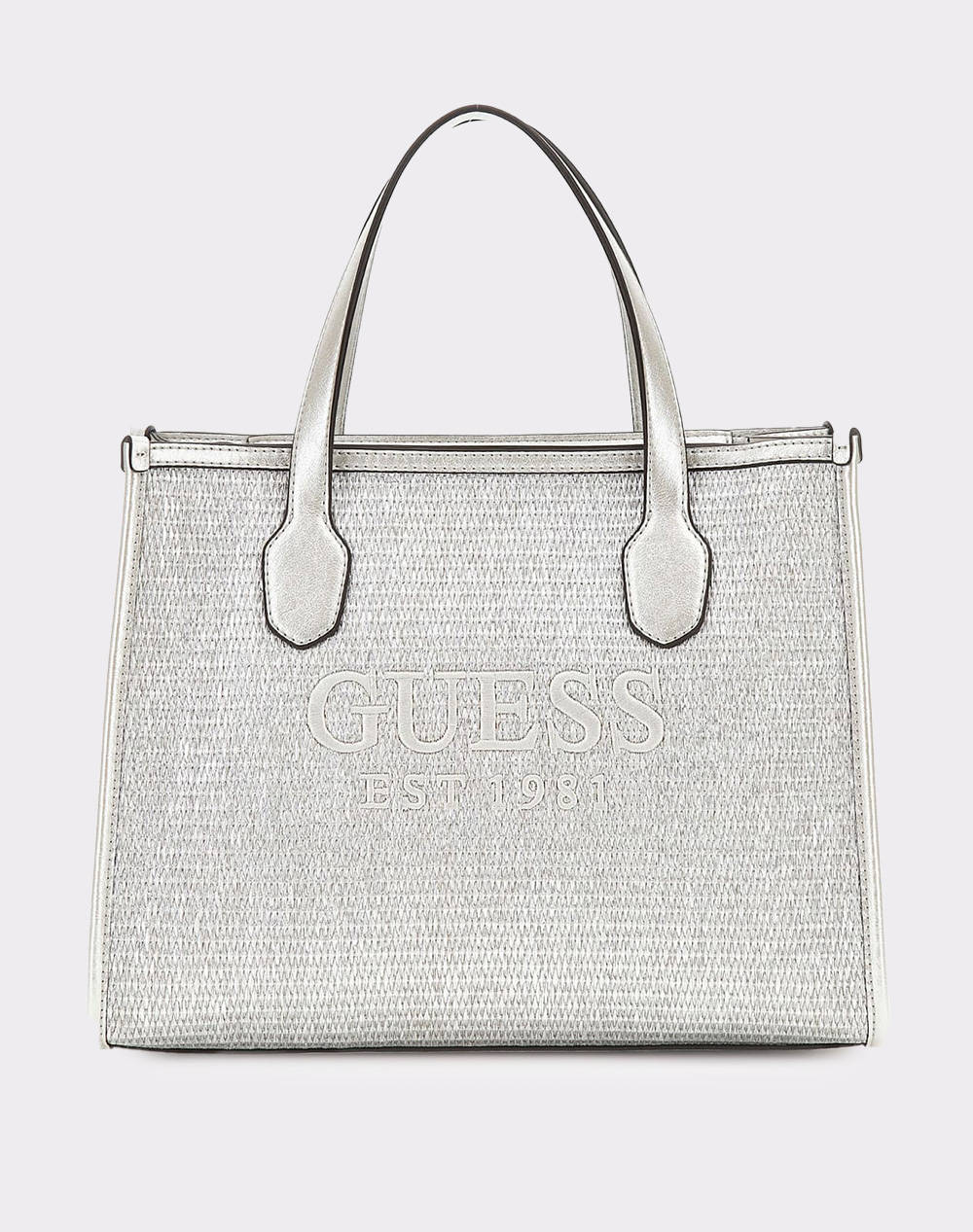 GUESS SILVANA 2 COMPARTMENT TOTE ДАМСКА ЧАНТА(Размери: 33 x 26 x 12 см.)