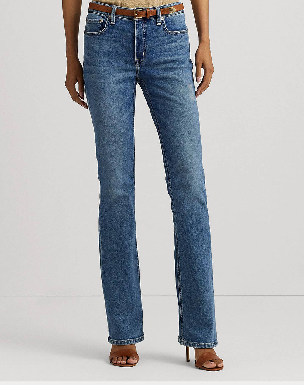 LAUREN RALPH LAUREN LOW STR DENIM-JEAN