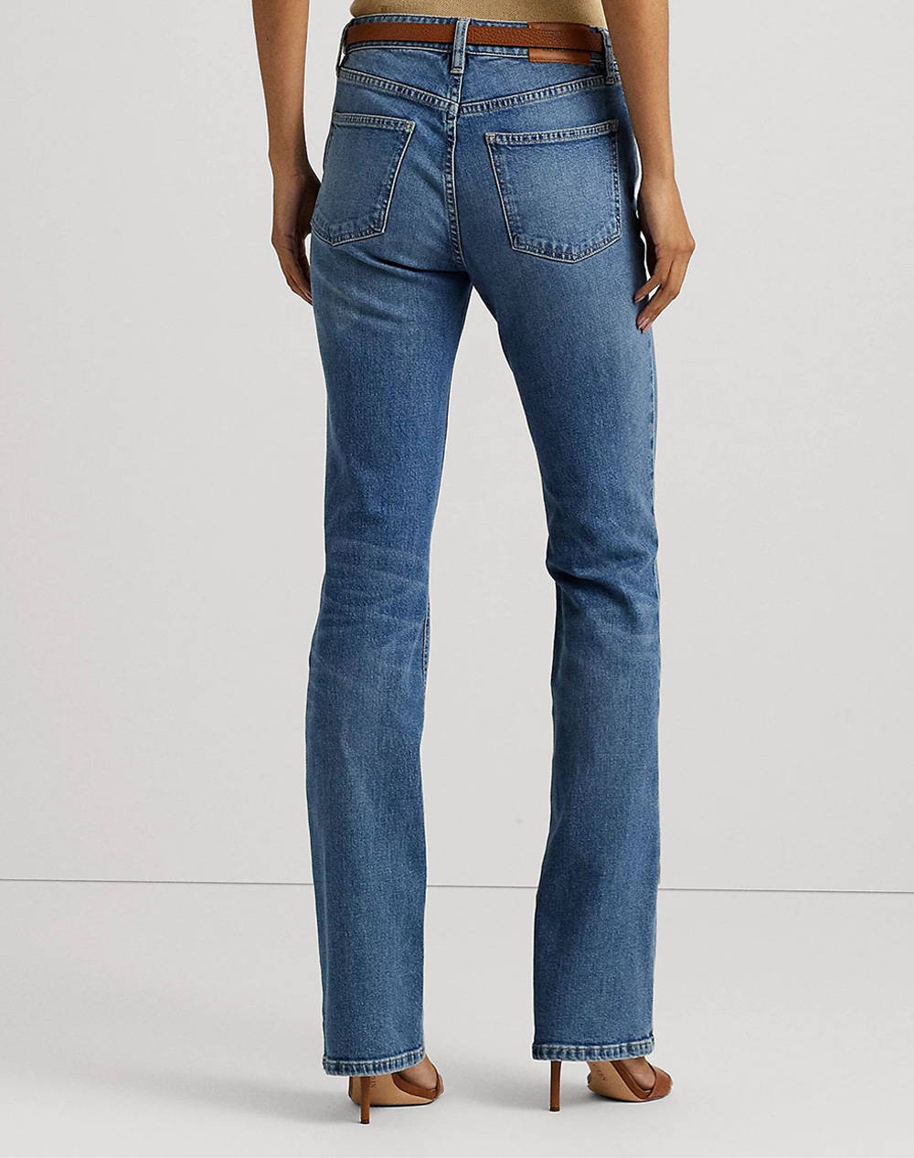 LAUREN RALPH LAUREN LOW STR DENIM-JEAN