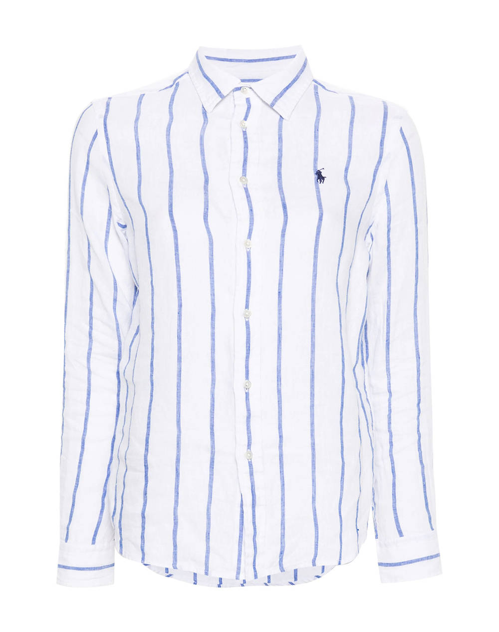 RALPH LAUREN RELAXED-LONG SLEEVE-BUTTON FRONT SHIRT