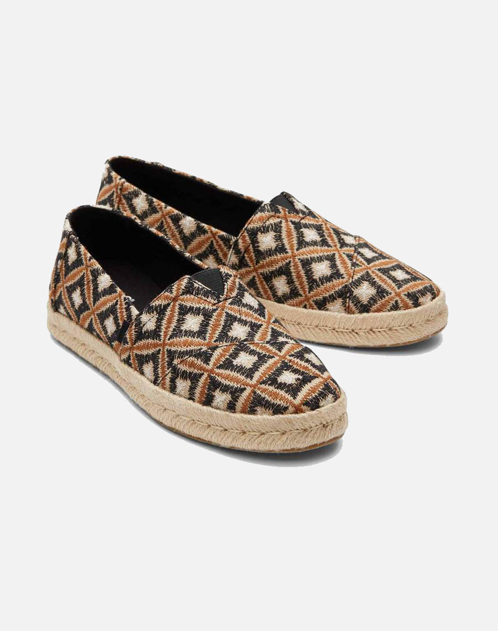 TOMS BLK GEO WVN WM ALROPE ESP