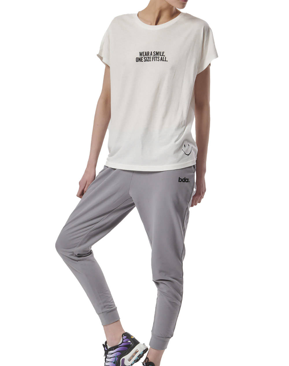 BODY ACTION WOMENS RELAXED FIT T-SHIRT