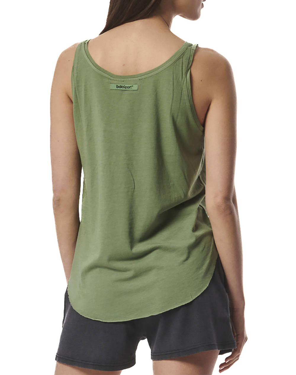 BODY ACTION WOMENS NATURAL DYE TANK TOP