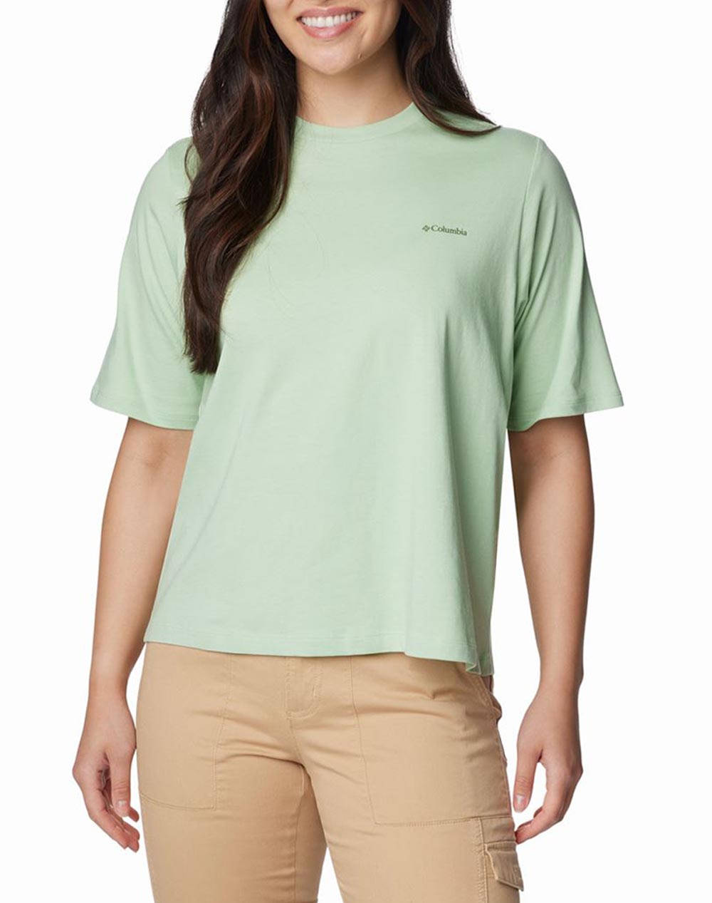 COLUMBIA Womens Blouse North Cascades™ Graphic SS Tee