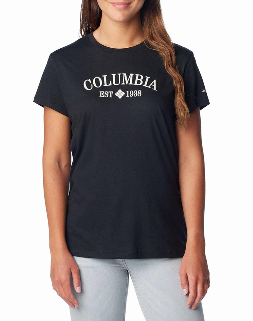 COLUMBIA Womens Blouse Columbia Trek™ SS Graphic Tee