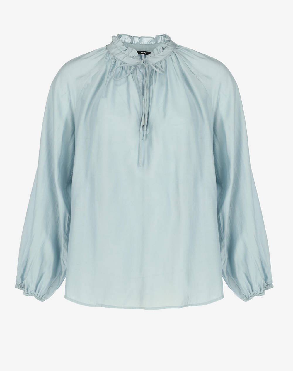 MEXX Blouse with ruffled collar stand