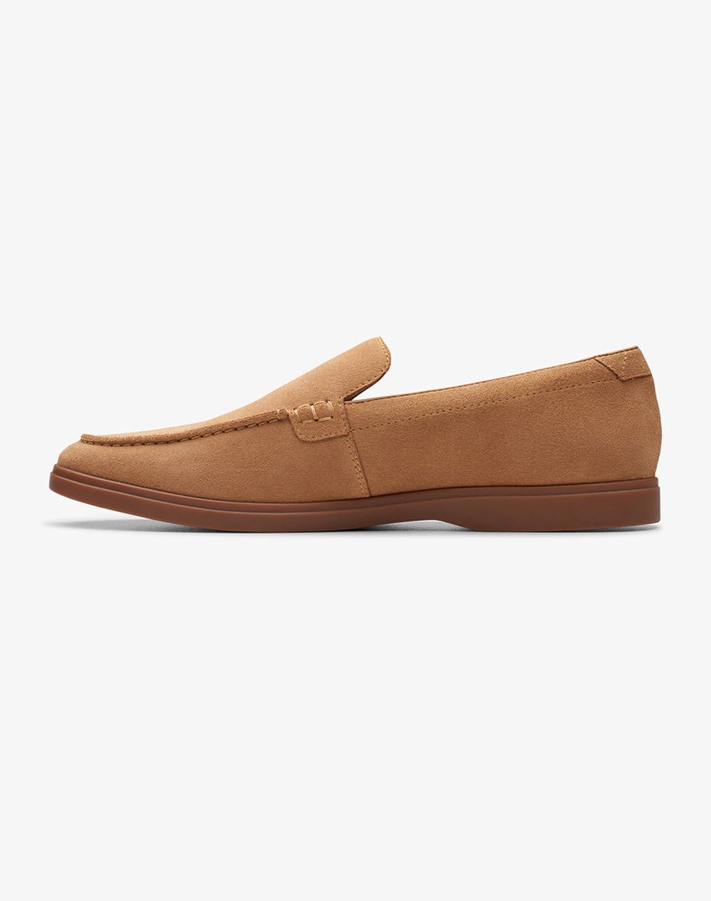 CLARKS Torford Easy Light Tan Suede