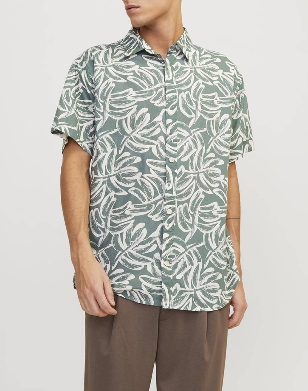 JACK&JONES JORLAFAYETTE AOP SHIRT SS LN