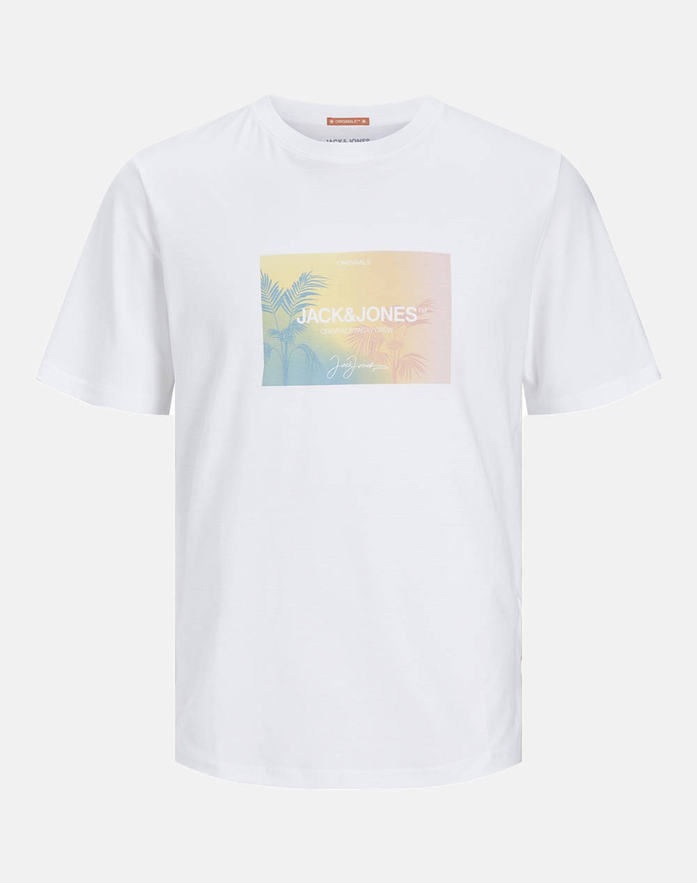 JACK&JONES JORARUBA SUNSET BRANDING TEE SS C.N