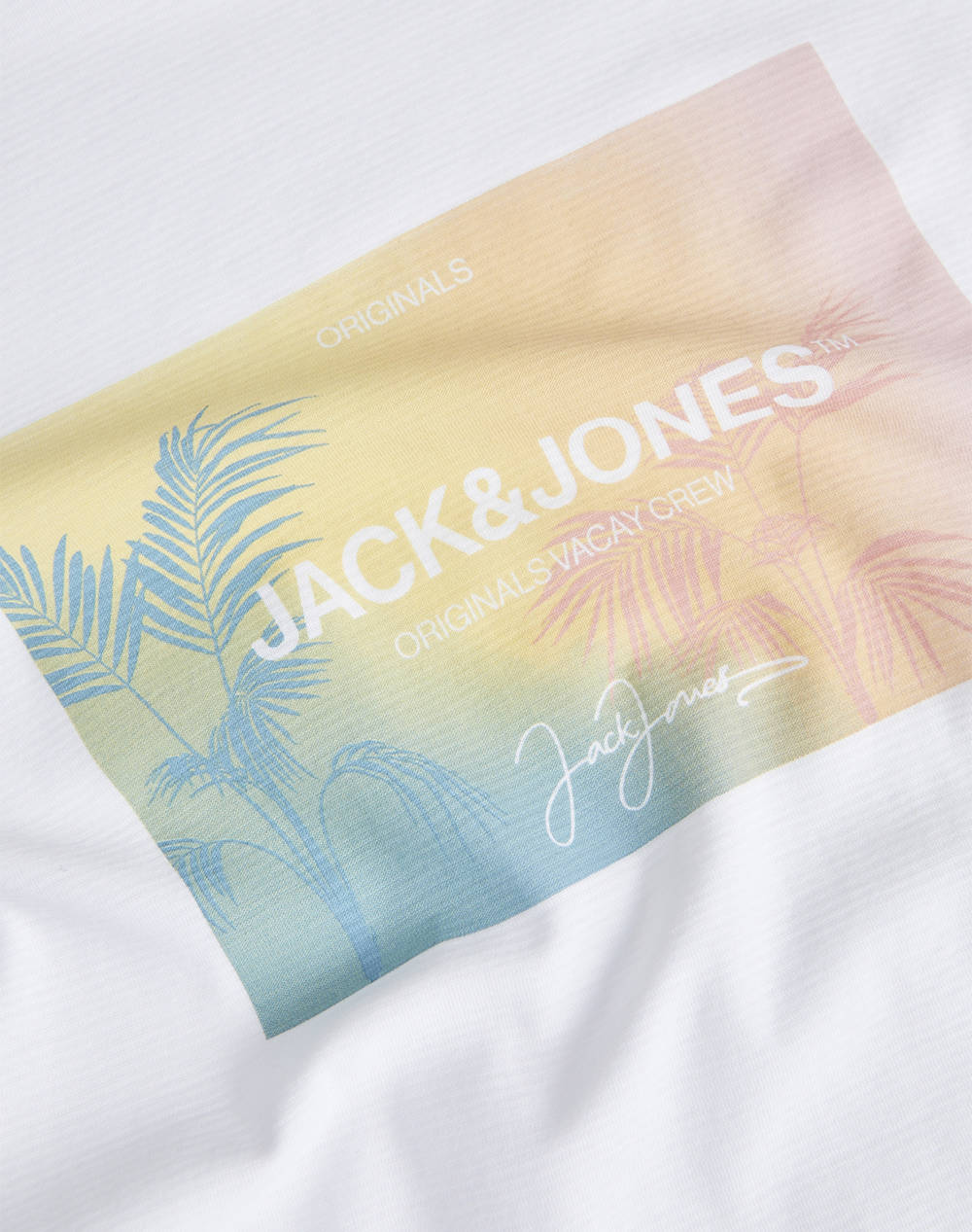 JACK&JONES JORARUBA SUNSET BRANDING TEE SS C.N