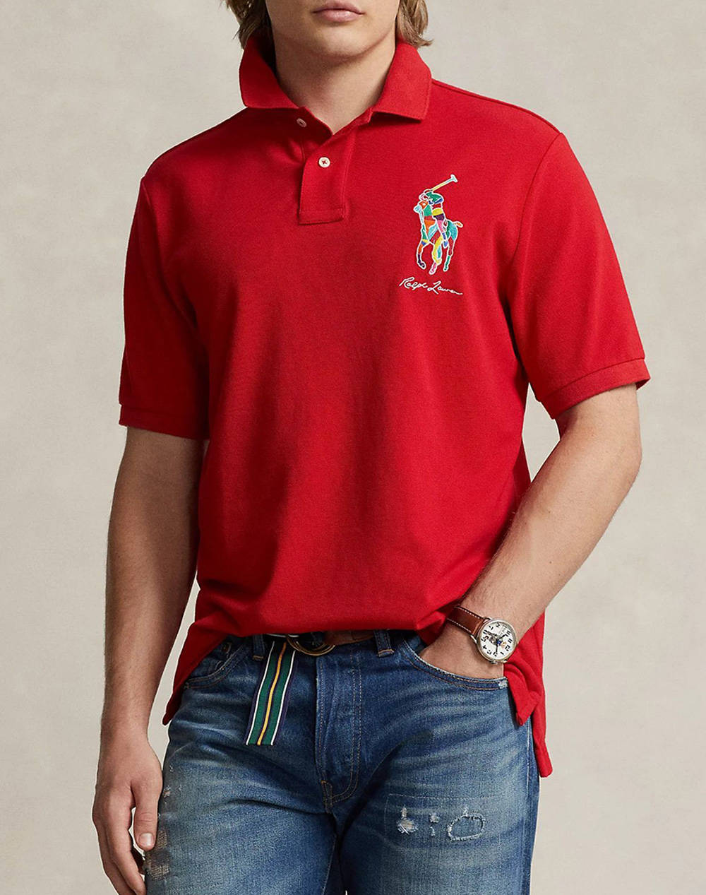 RALPH LAUREN SSKCCLSM1-SHORT SLEEVE-POLO SHIRT