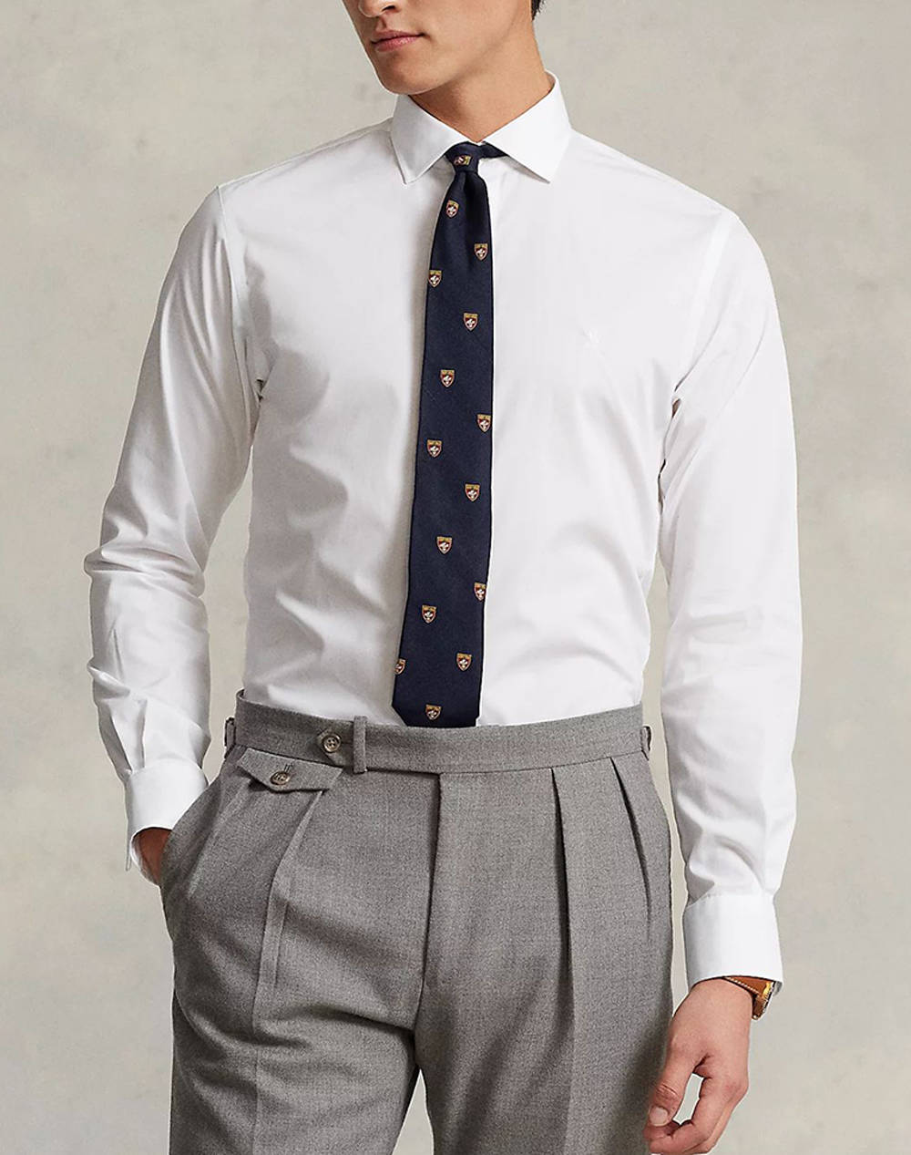 RALPH LAUREN EST PPC NK-DRESS SHIRT