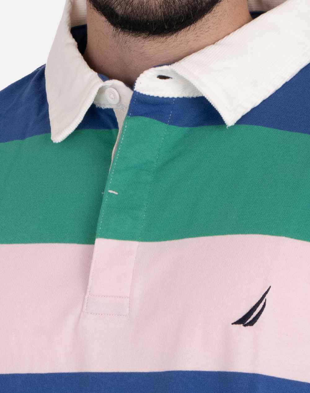 NAUTICA БУЛУЗА ПОЛО КМ SS STRIPED RUGBY POLO_SUSTAINABLE SS STRIPED RUGBY POLO_SUSTAINABLE