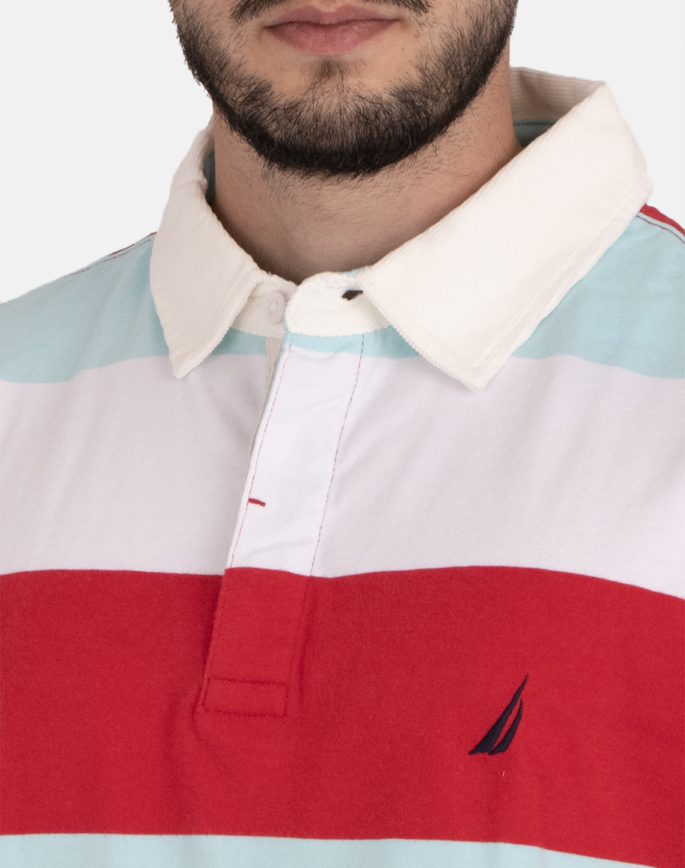 NAUTICA БУЛУЗА ПОЛО КМ SS STRIPED RUGBY POLO_SUSTAINABLE SS STRIPED RUGBY POLO_SUSTAINABLE