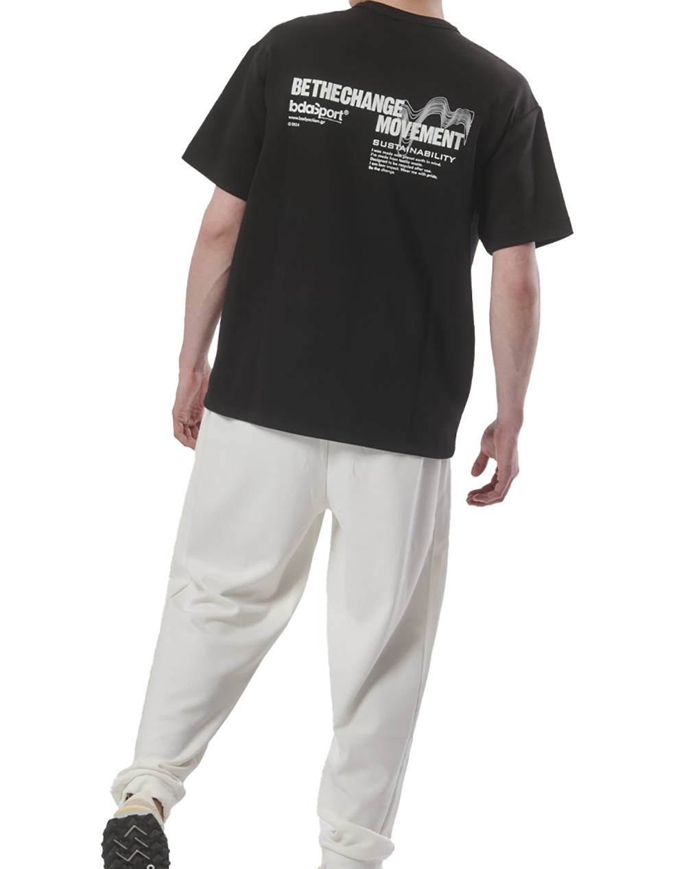 BODY ACTION MENS TECH FLEECE OVERSIZED PANTS