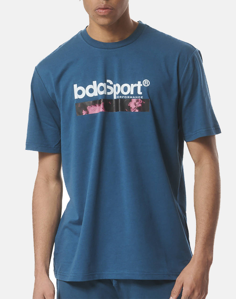 BODY ACTION MENS ESSENTIAL BRANDED T-SHIRT