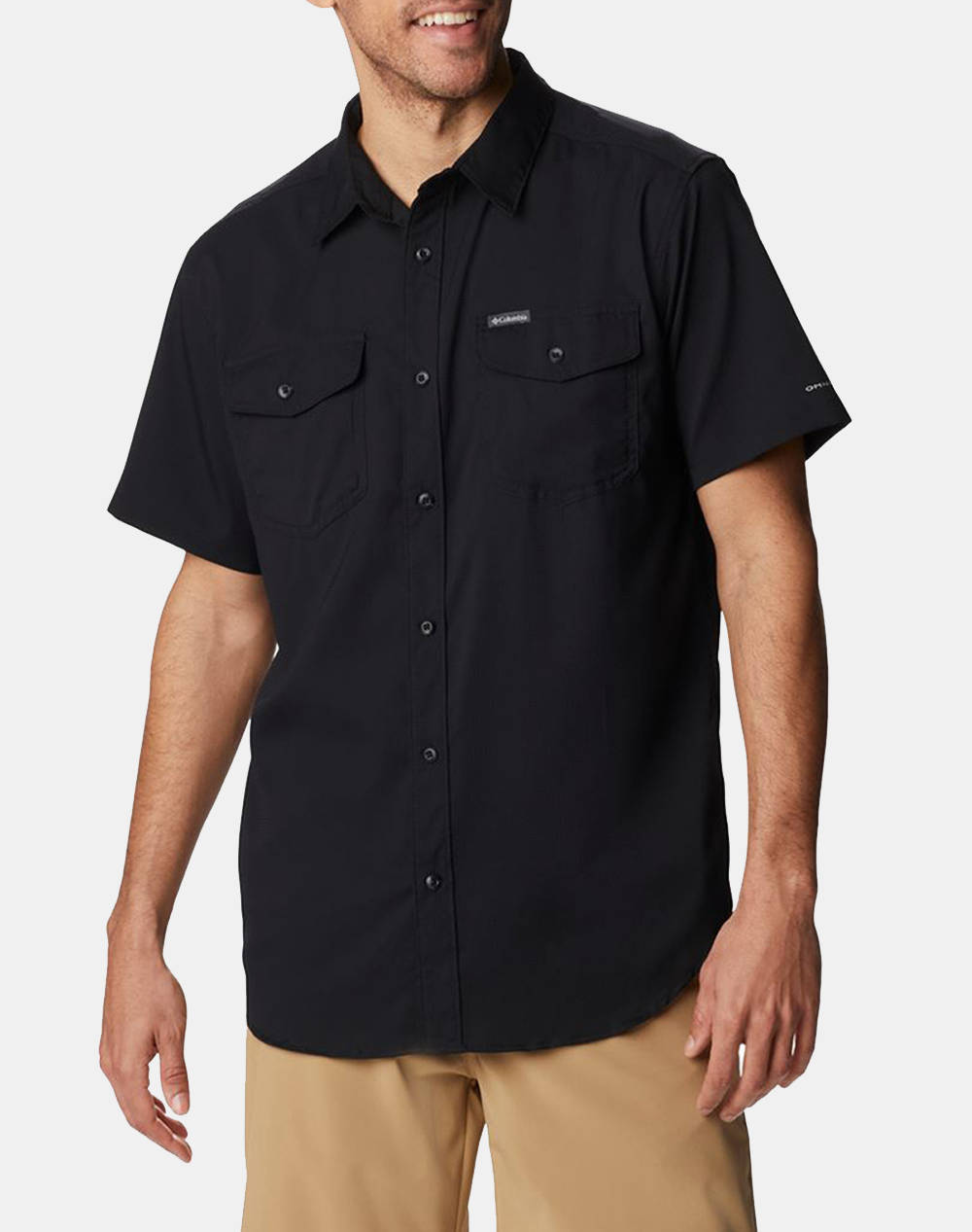 COLUMBIA Mens Shirt Utilizer™ II Solid Short Sleeve Shirt