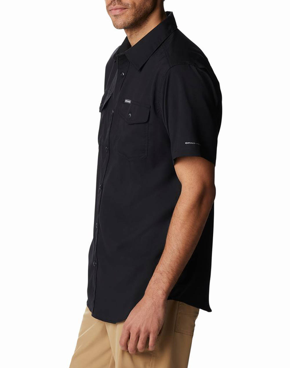 COLUMBIA Mens Shirt Utilizer™ II Solid Short Sleeve Shirt