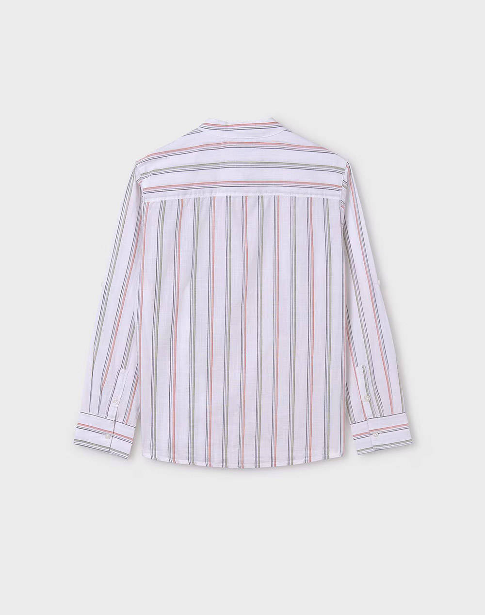 MAYORAL Long-sleeved shirt with a striped collar