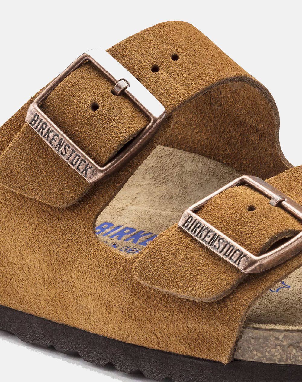 BIRKENSTOCK S25 LEATHER ARIZONA SFB LEVE MINK 35 - 46 NARROW CORE ESSENTIAL SHOE UNISEX