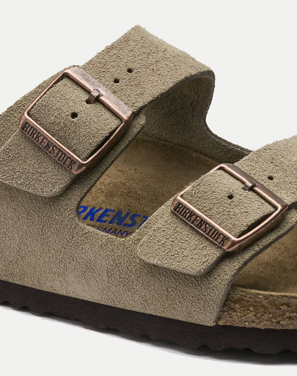 BIRKENSTOCK S25 LEATHER ARIZONA SFB LEVE TAUPE 35 - 46 NARROW CORE ESSENTIAL SHOE UNISEX