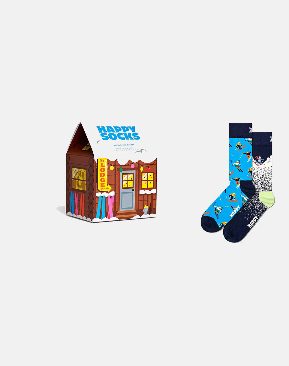 HAPPY SOCKSSOCKS GIFT PACKAGE GIFT SET- 2 COUPLE