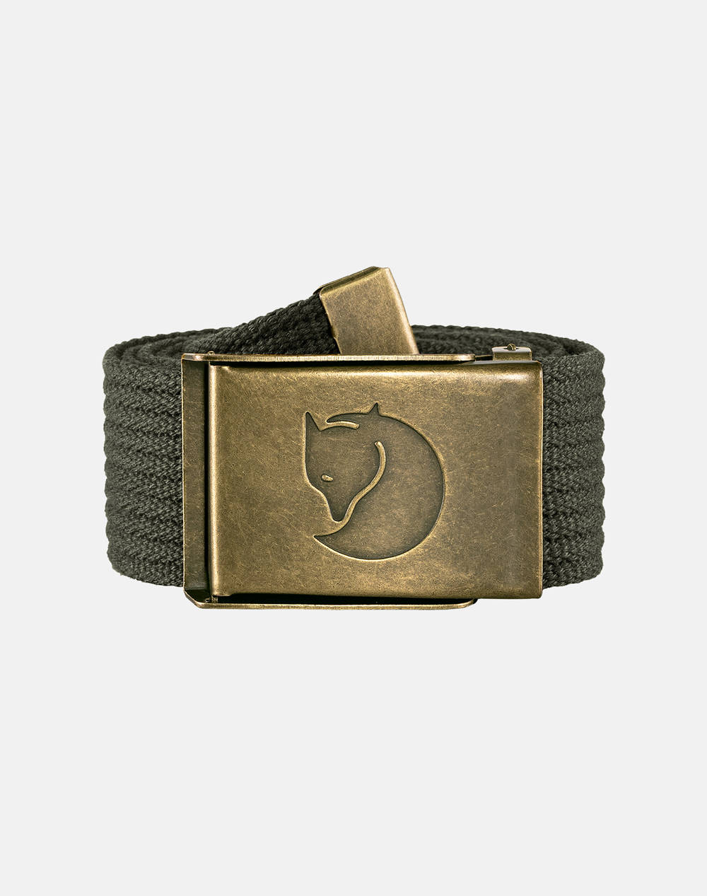 FJALLRAVEN Canvas Brass Belt 4 cm