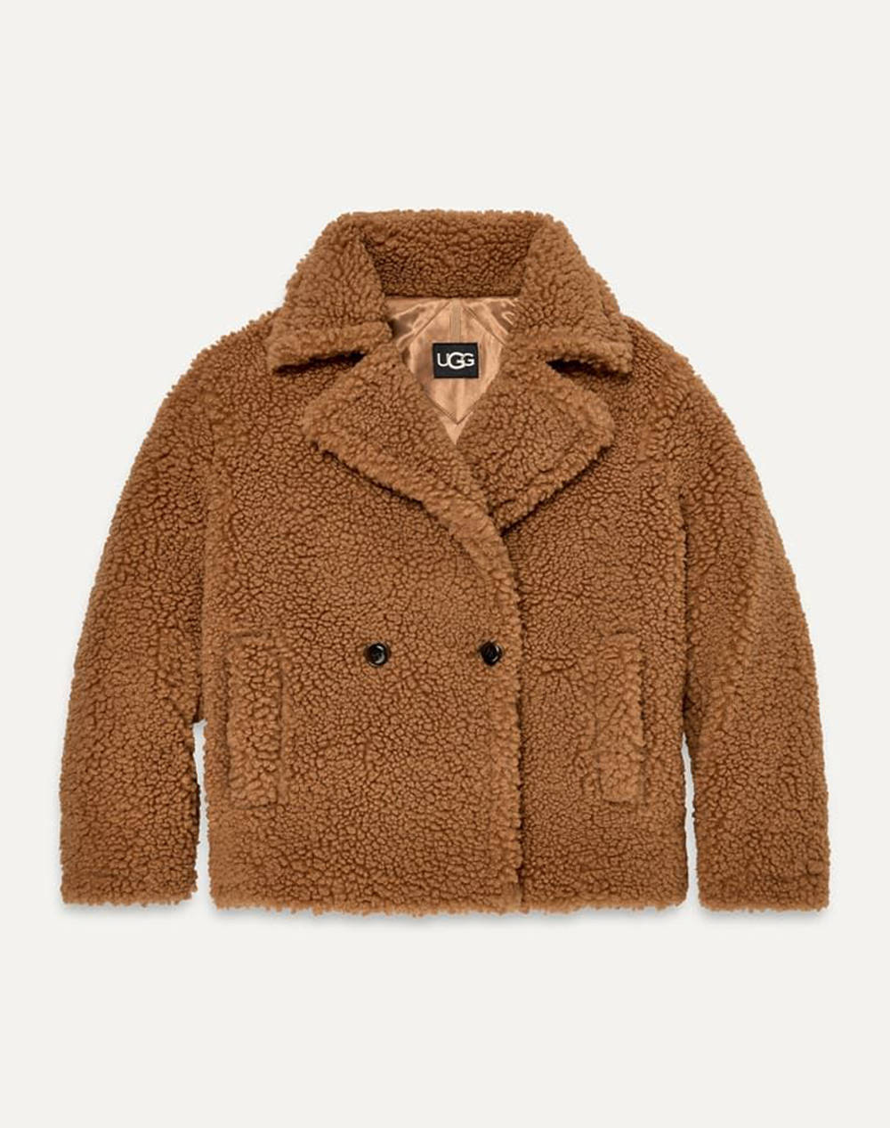 UGG Gertrude Short Teddy Coat