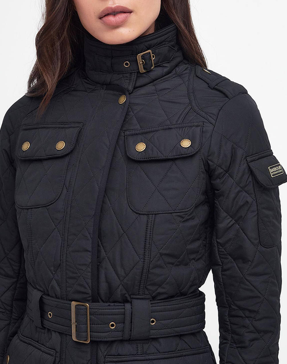 BARBOUR INTERNATIONAL POLARQUILT QUILTED JACKET ЯКЕ