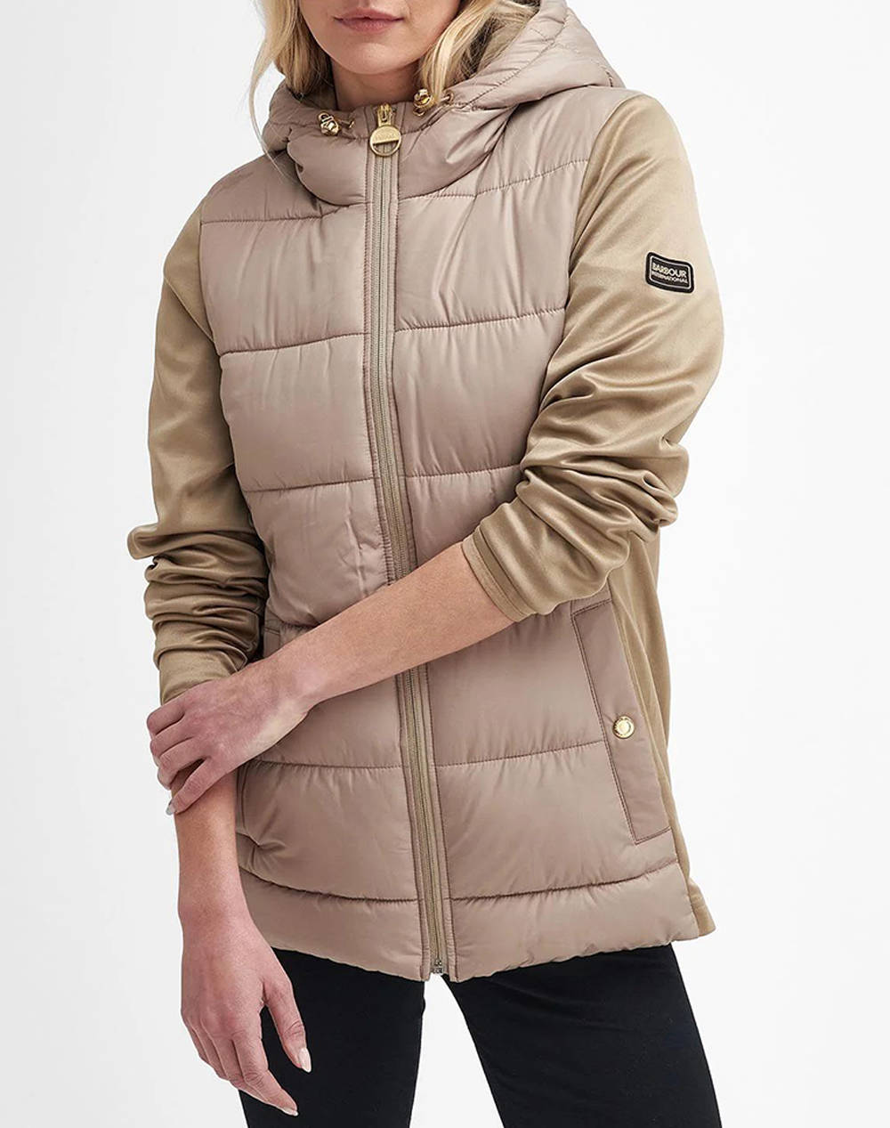 BARBOUR INTERNATIONAL BONDAR QUILTED SWEAT