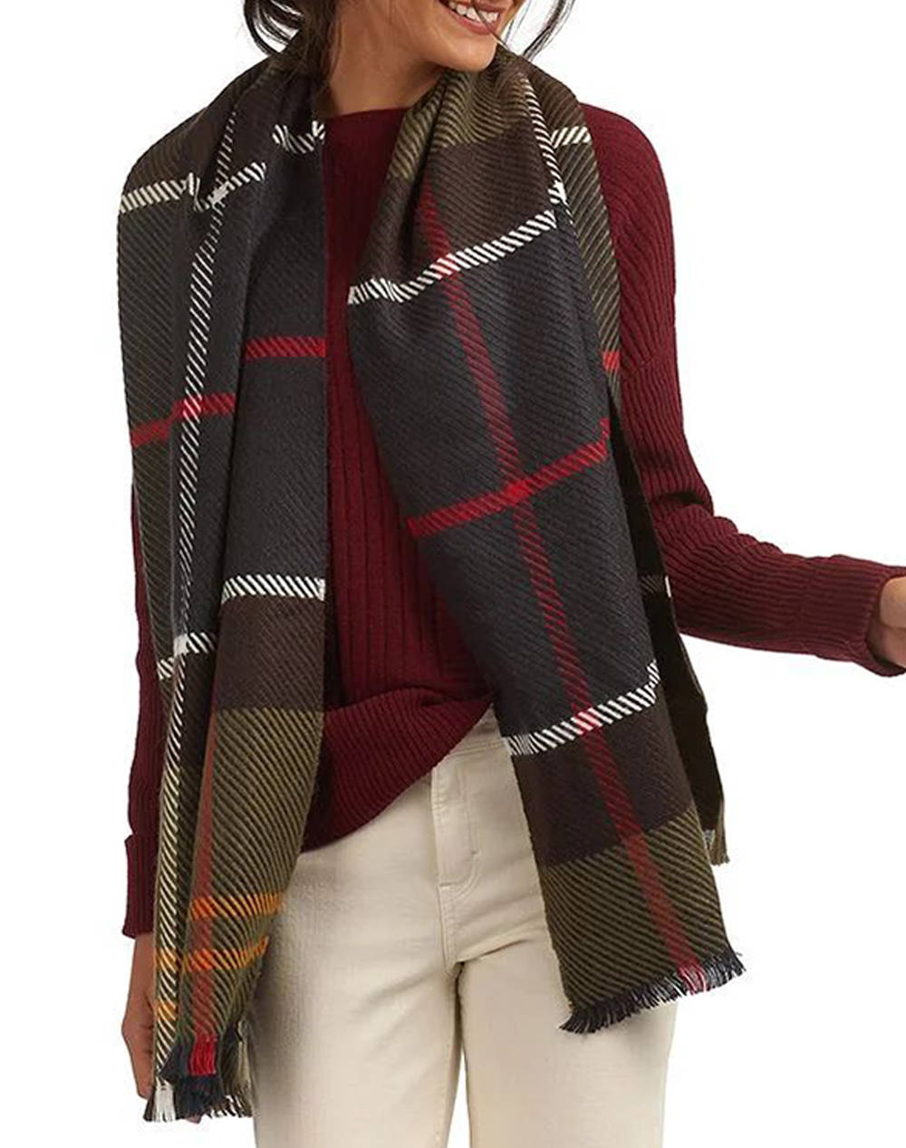 BARBOUR BLAIR TARTAN SCARF ШАЛ