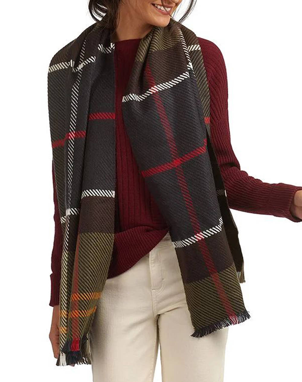 BARBOUR BLAIR TARTAN SCARF ШАЛ