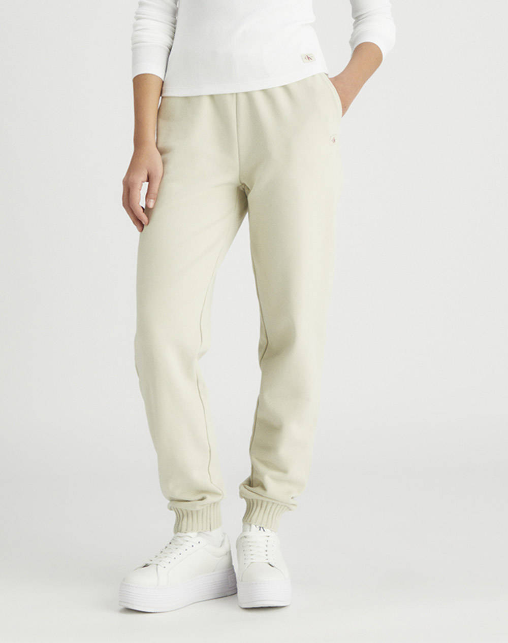 CALVIN KLEIN WOVEN LABEL JOG PANT