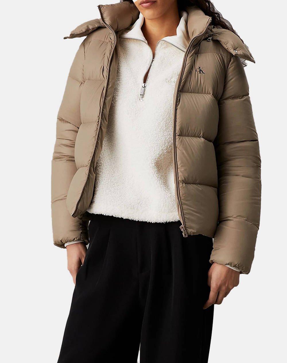 CALVIN KLEIN DOWN SHORT PUFFER