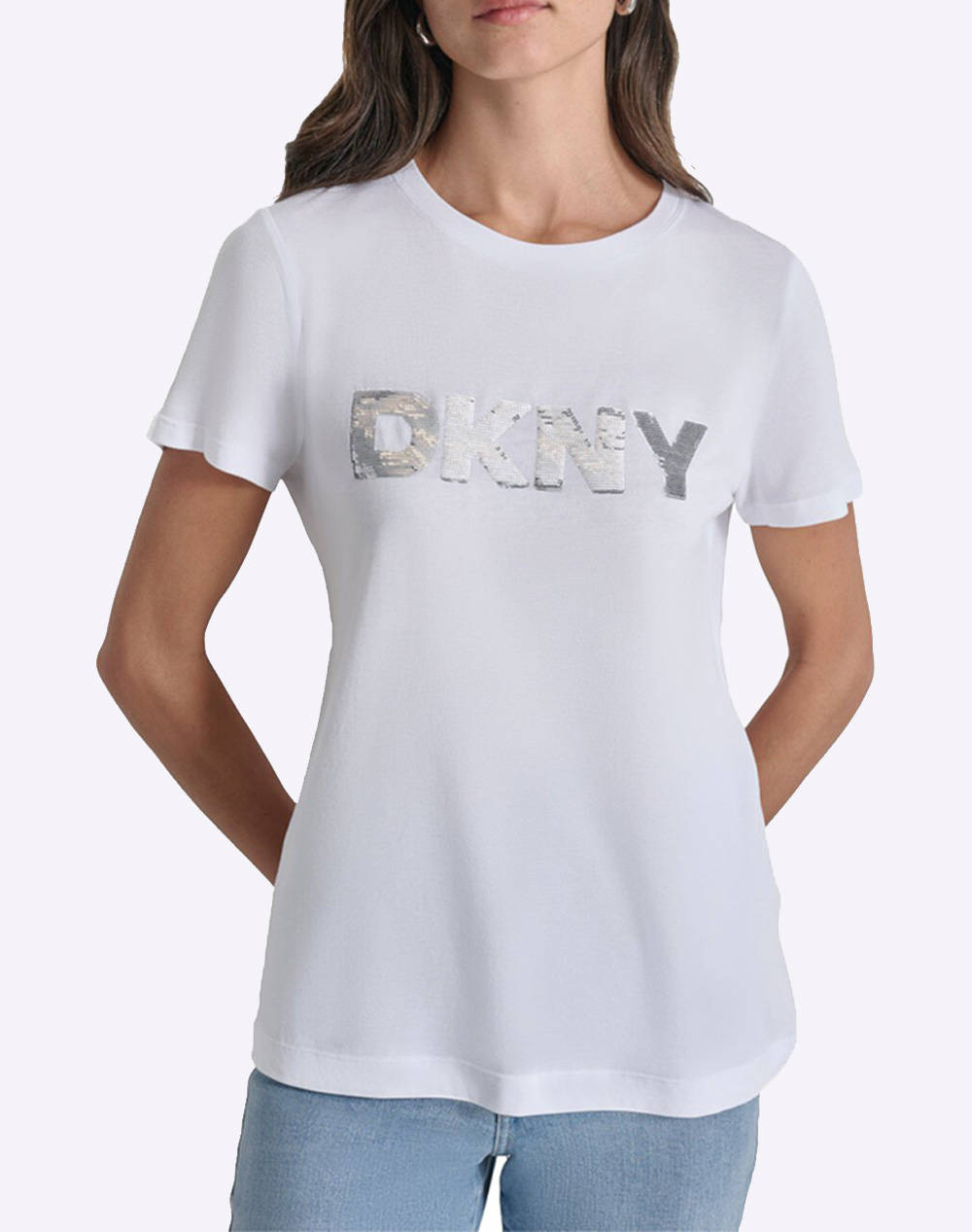 DKNY DJ4T1268 LOGO ТЕНИСКА DKNY