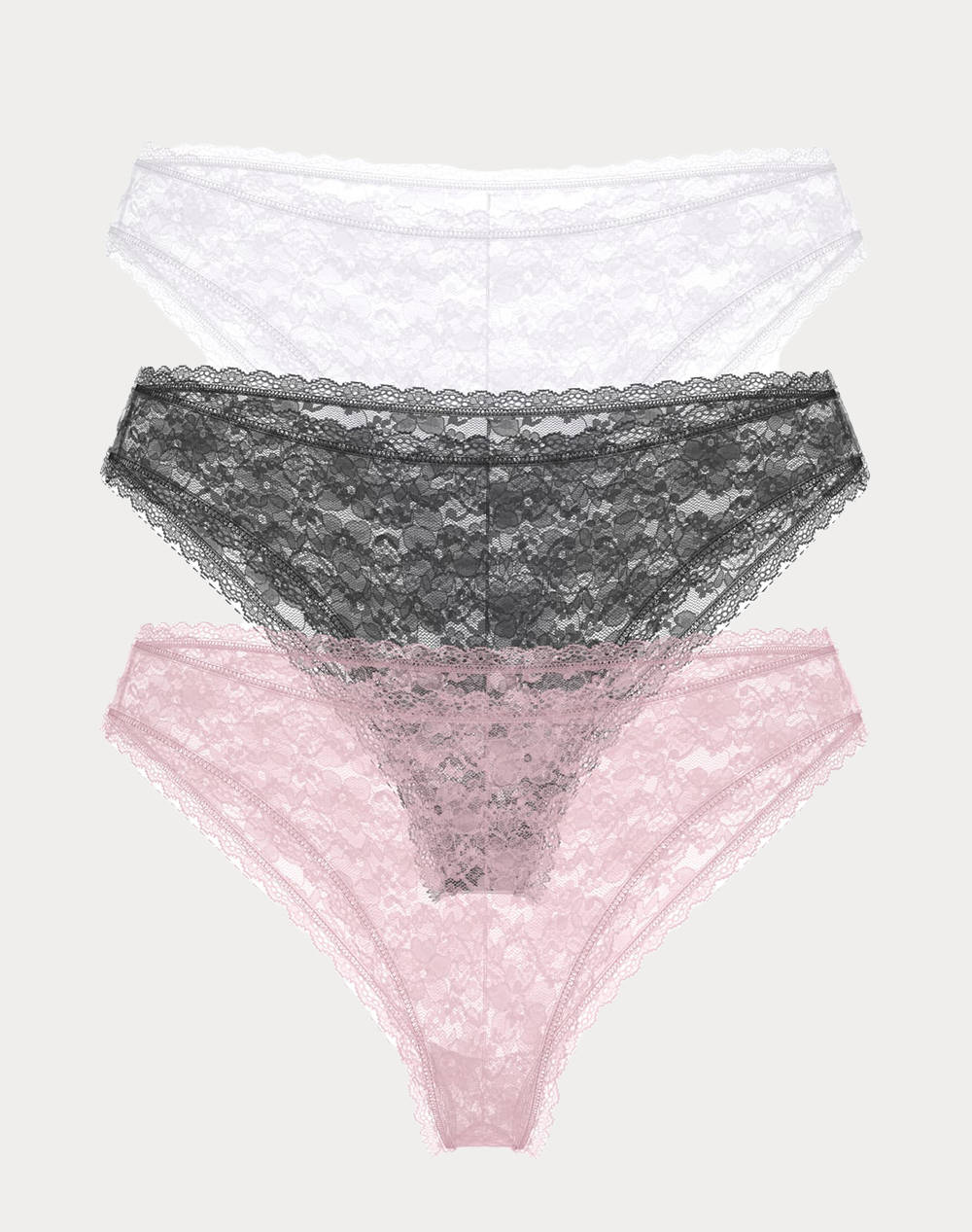 GUESS BASIC LACE BRAZILIAN ДАМСКО БЕЛЬО