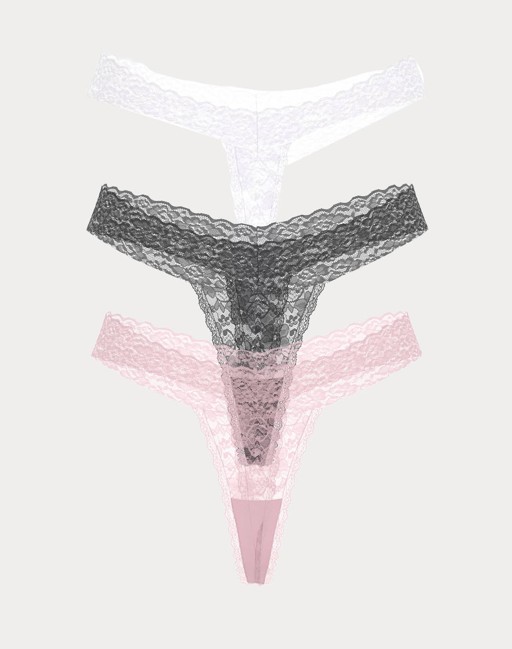 GUESS BASIC LACE THONG ДАМСКО БЕЛЬО