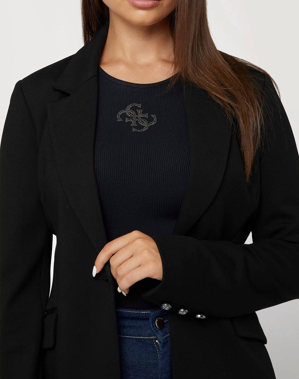 GUESS LENA BLAZER SINGLE B ДАМСКО САКО