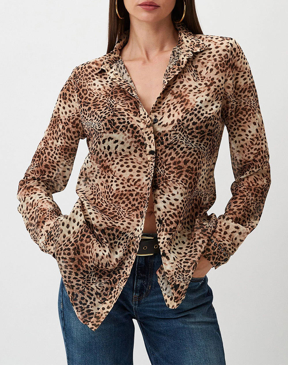 GUESS LS CLOUIS SHIRT РИЗА FEMALE