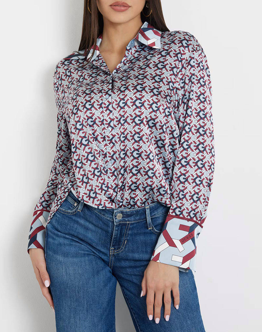 GUESS LS ALEXANDRA SHIRT ДАМСКА РИЗА