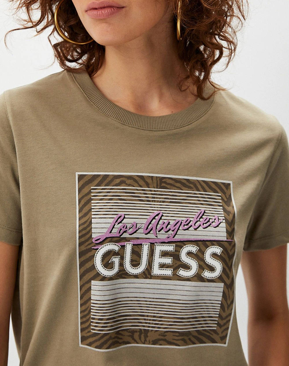 GUESS SS CN BOXY LOGO TEEWOMENS SWEATSHIRT