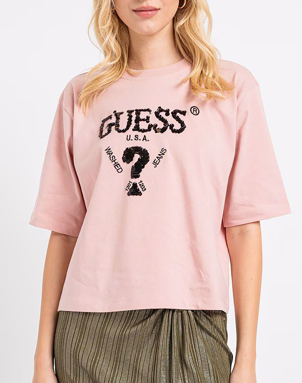 GUESS AURLIE BOXY TEEWOMENS SWEATSHIRT