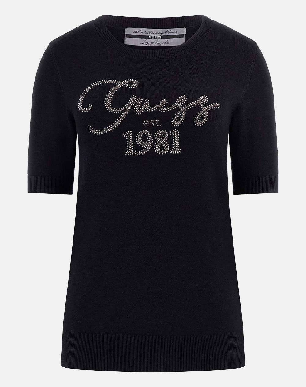 GUESS PALOMA LOGO RN SS SWTR Дамска теникса