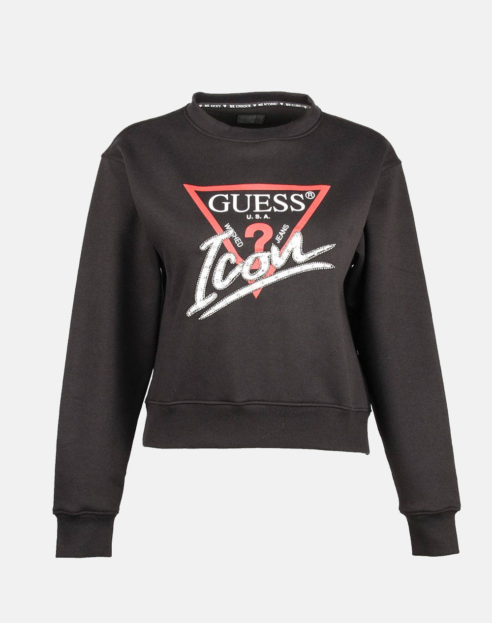 GUESS CN ICON SWEATSHIRT ДАМСКА БЛУЗА