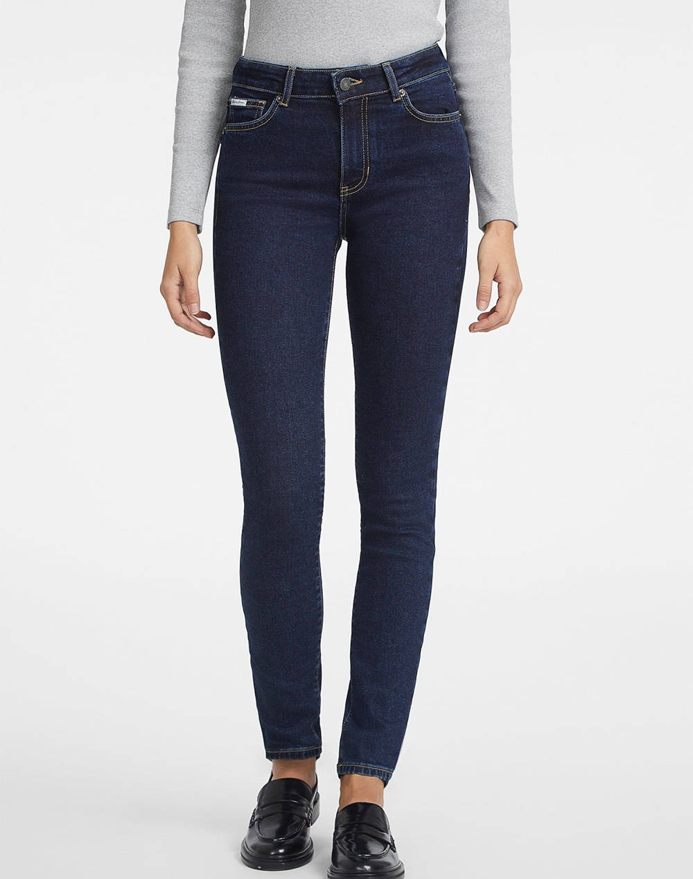 GUESS JEANS GJ G05 HIGH RISE SKI - ECO RECY CO DAWSON STR INDIGO ΠΑΝΤΕΛΟΝΙ W