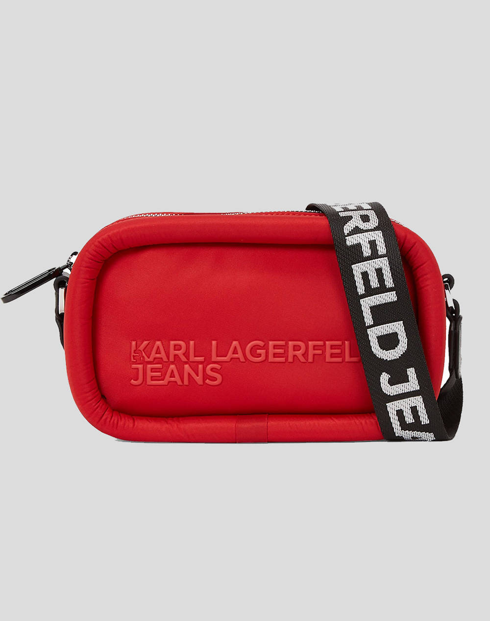 KARL LAGERFELD JEANS PUFFY CAMERA BAG (Размери: 22 x 14.5 x 5 см)