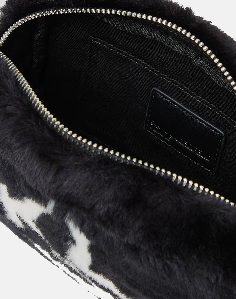 KARL LAGERFELD JEANS FUR LOGO CAMERA BAG (Размери: 49 x 35 x 23 см)